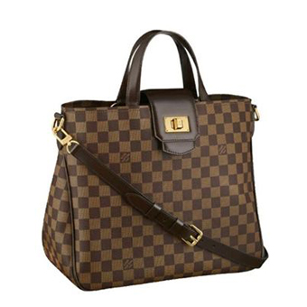 LOUIS VUITTON ルイヴィトン ダミエ コピー カバ ローズベリー N41177 バッグ ハンドバッグ レディース ダークブラウン